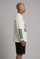 T-Shirt Raglan Memories White