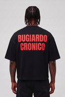 T-Shirt Bugiardo Cronico Black Red