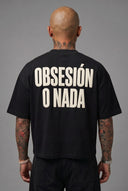 T-Shirt Obsesìon O Nada Black Cream