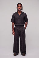 Completo Lino Pences Black