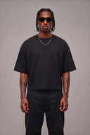 T-shirt Premium  Cropped Black