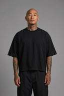 T-Shirt Però Molla Black Fuxia