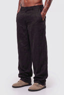 Pantalone Balloon Lino Black