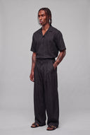 Completo Lino Pences Black