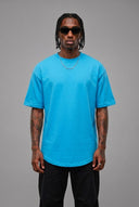 T-Shirt Arrotondata Turchese