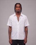 Camicia Vive Feliz Que Todo Pasa White