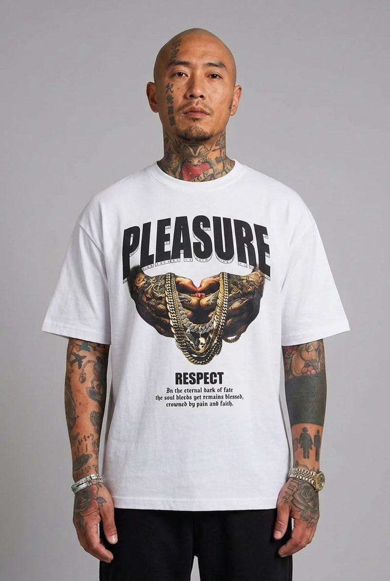 T-shirt Pleasure White