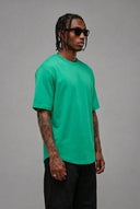 T-Shirt Arrotondata Flag Green