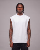 Canotta Cropped Taglio Vivo White