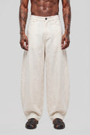 Pantalone Balloon Lino Sabbia