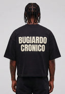 T-Shirt Bugiardo Cronico Black Cream