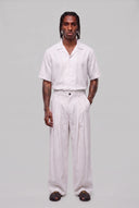 Completo Lino Pences White