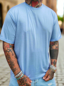 T-Shirt Filo Di Scozia Sky