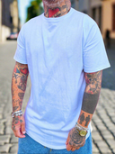 T-Shirt Arrotondata White