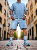 Completo Reus Sky 2 pezzi t-shirt + bermuda