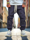 Pantalone Cargo De Jong Black