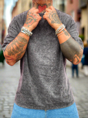 T-Shirt Suarez Marmorizzata Black