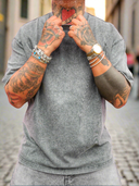 T-Shirt Suarez Marmorizzata Grey