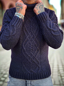 Maglione Collo Alto Reijnders Black