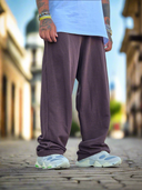 Pantalone Tuta Palazzo Coffee