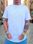 T-Shirt Arrotondata White