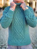 Maglione Collo Alto Reijnders Forest Green