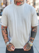 T-Shirt Filo Di Scozia Beige