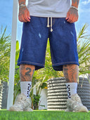 Bermuda Jeans Havertz Scuro