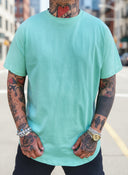 T-Shirt Arrotondata Menta