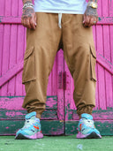 Pantalone Cargo Adly Camel