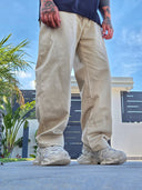 Pantalone Big Pocket Beige