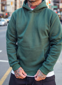 Felpa Regular Fit Forest Green