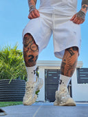 Bermuda Jeans Ibra White