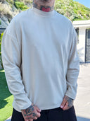 T-Shirt Long sleeve Beige