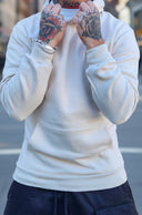 Felpa Regular Fit Beige