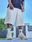 Bermuda Jeans Davis White