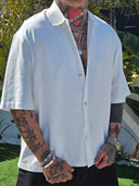 Camicia Ramos Sfrangiata White