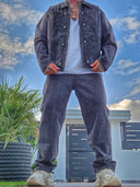 Completo Jeans Nico Dark Grey