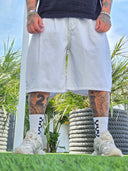 Bermuda Jeans Olise White
