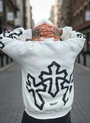 Felpa Saint Cross White