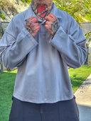 Polo Long Sleeve Grey
