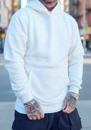 Felpa Regular Fit White