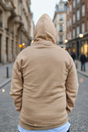 Felpa Regular Fit Camel