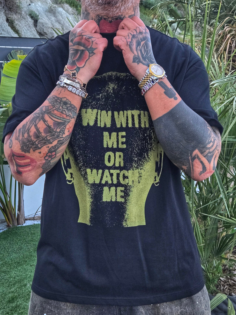 T-Shirt Watch Me Black