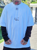 T-Shirt Raglan Vibes White