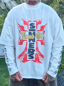 T-Shirt Raglan Land Off White