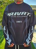 T-Shirt Raglan Private Deluxe Black