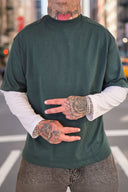 T-Shirt Raglan LA Green