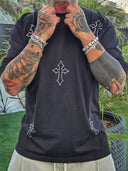 T-Shirt Cross Deluxe Black