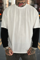 T-Shirt Raglan Reflex White